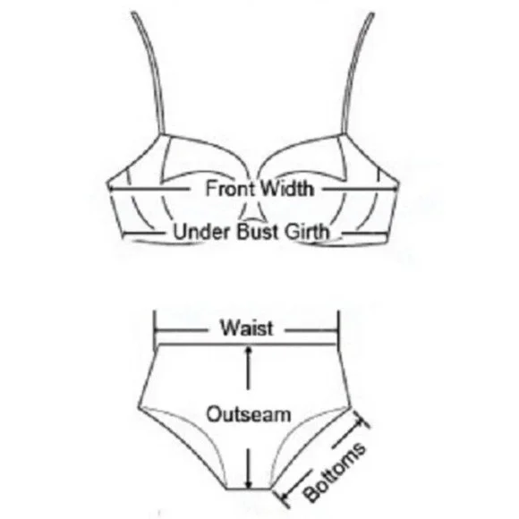 NEW Shade and Shore Ruffle Cheeky Bikini Bottom Size Large 12 - 14 Black - Picture 9 of 9